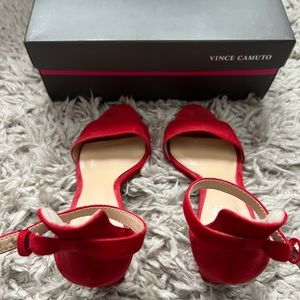 Vince Camuto Red Heels